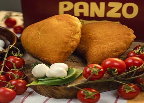 panzerotto classico tomato and mozzarella cheese